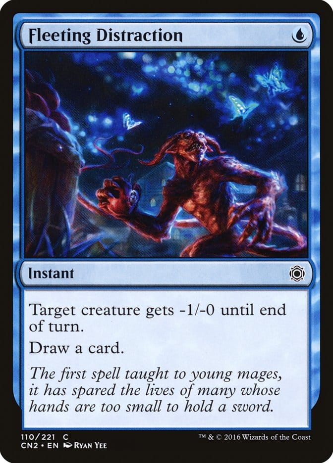 Fleeting Distraction [Conspiracy: Take the Crown] Magic: The Gathering