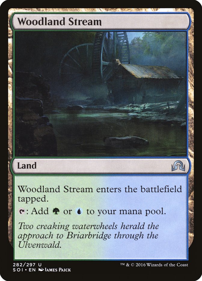 Woodland Stream [Shadows over Innistrad] Magic: The Gathering