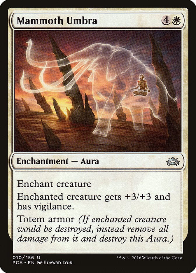 Mammoth Umbra [Planechase Anthology] Magic: The Gathering