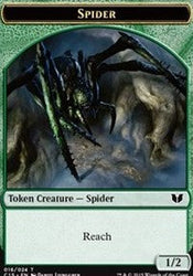 Spider // Dragon Double-Sided Token [Commander 2015 Tokens] Magic: The Gathering