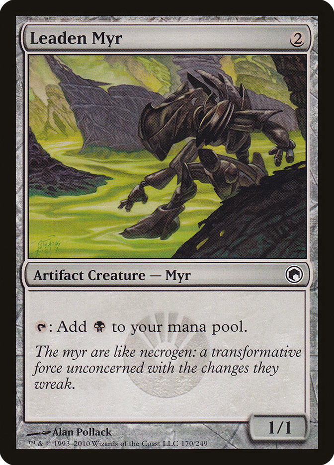 Leaden Myr [Scars of Mirrodin] Magic: The Gathering