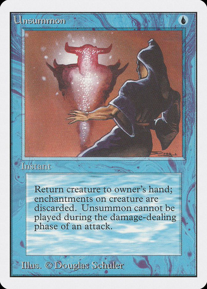Unsummon [Unlimited Edition] Magic: The Gathering