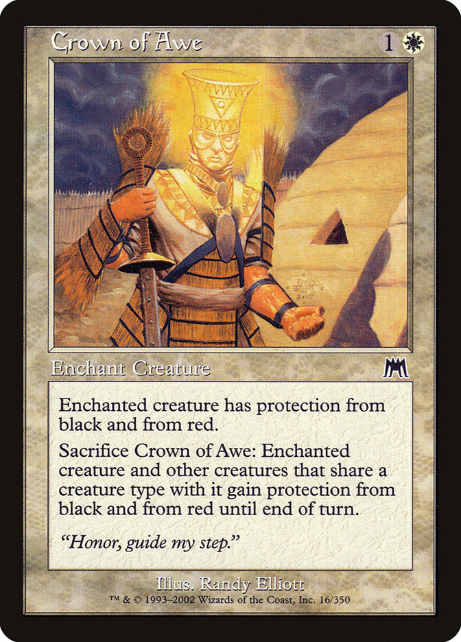 Crown of Awe [Onslaught] Magic: The Gathering