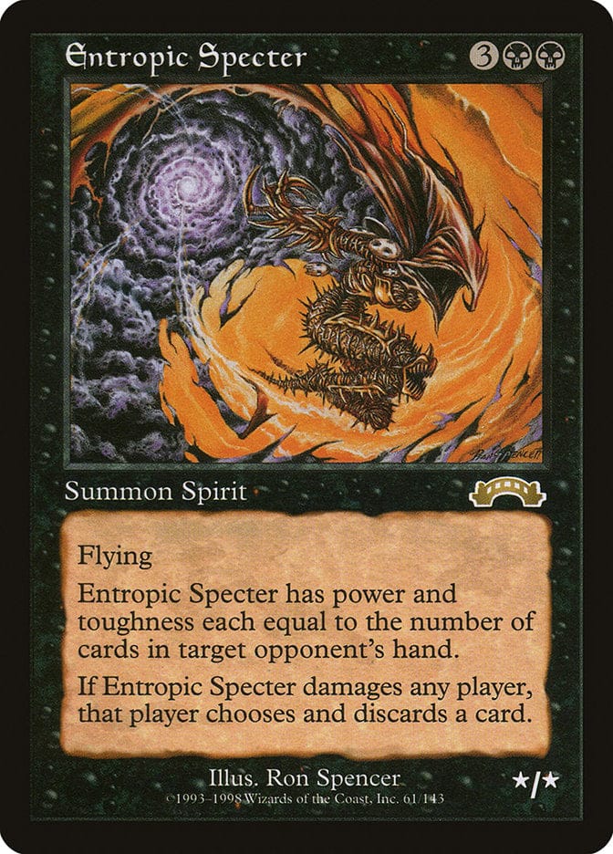 Entropic Specter [Exodus] Magic: The Gathering