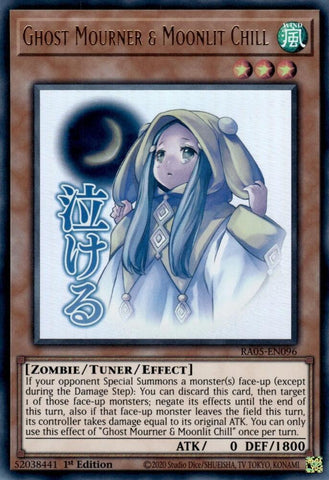 Ghost Mourner & Moonlit Chill [RA05-EN096] Ultra Rare - Yugioh Cards For Your TCG Needs!