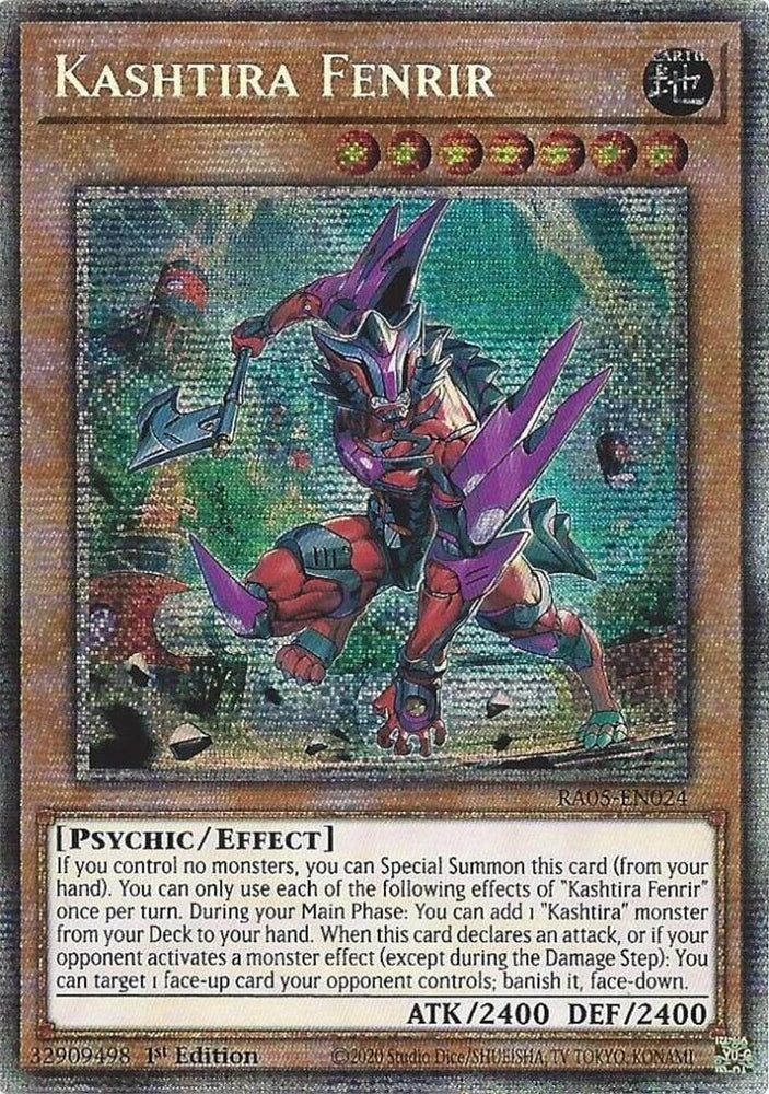 Kashtira Fenrir [RA05-EN024] Starlight Rare