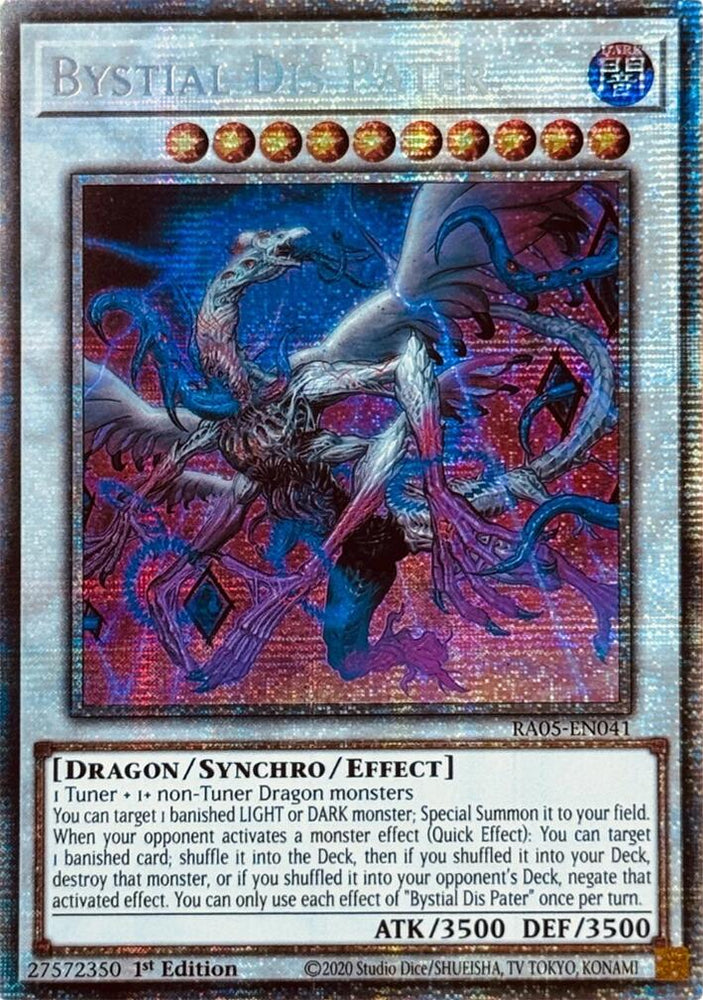 Bystial Dis Pater [RA05-EN041] Starlight Rare - Yugioh Cards For Your TCG Needs!