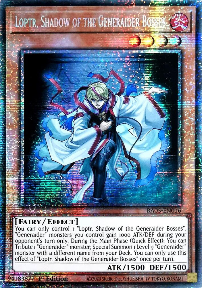 Loptr, Shadow of the Generaider Bosses [RA05-EN016] Starlight Rare - Yugioh Cards For Your TCG Needs!