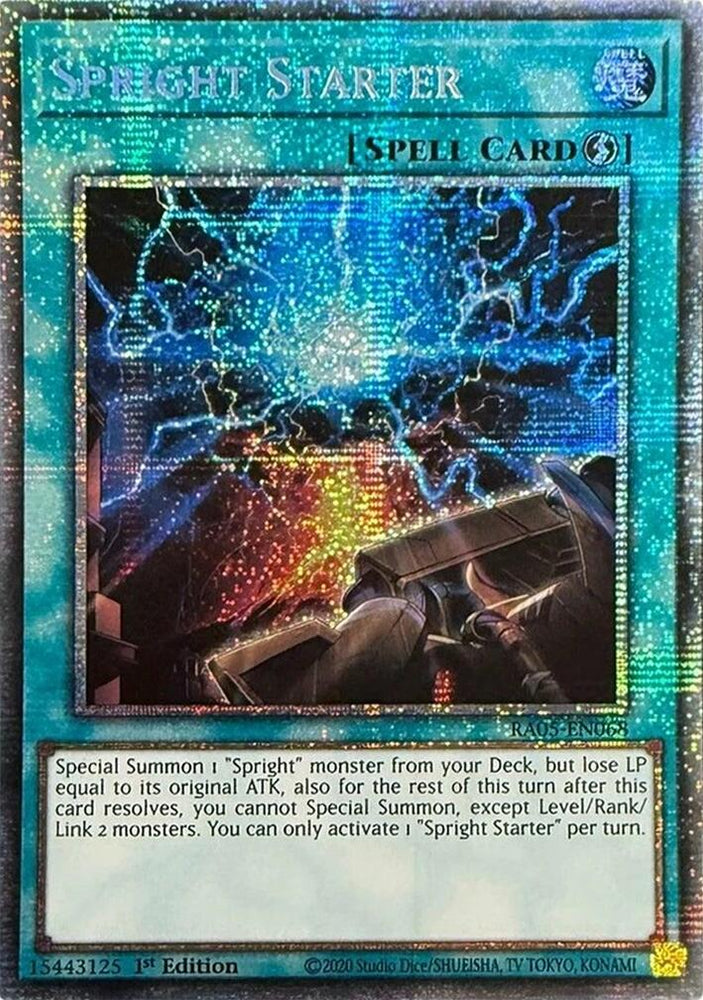 Spright Starter [RA05-EN068] Starlight Rare - Yugioh Cards For Your TCG Needs!