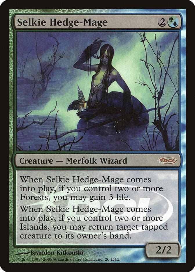 Selkie Hedge-Mage [Gateway 2008] Magic: The Gathering