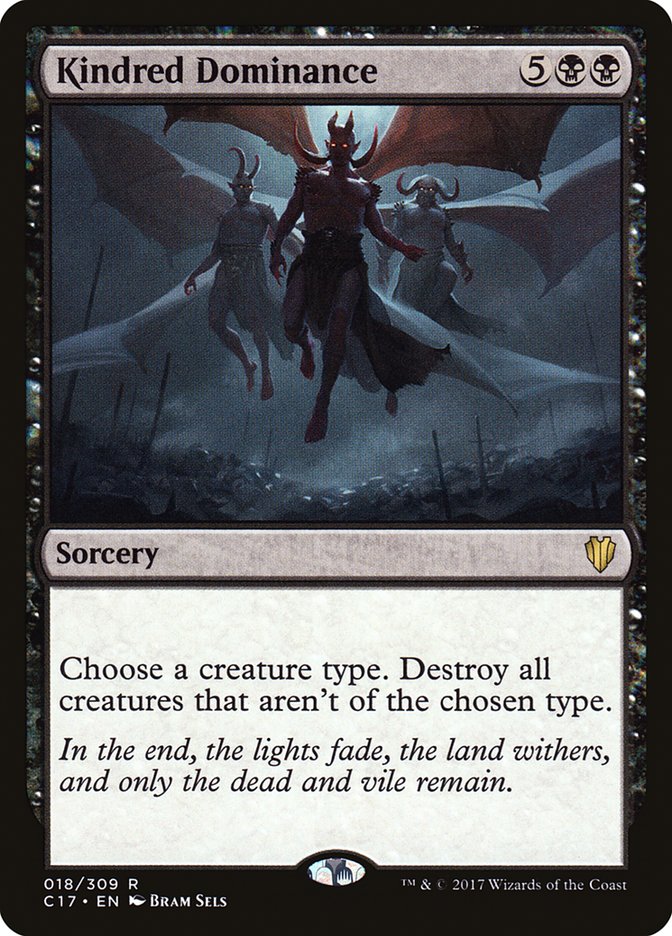 Kindred Dominance [Commander 2017] Magic: The Gathering