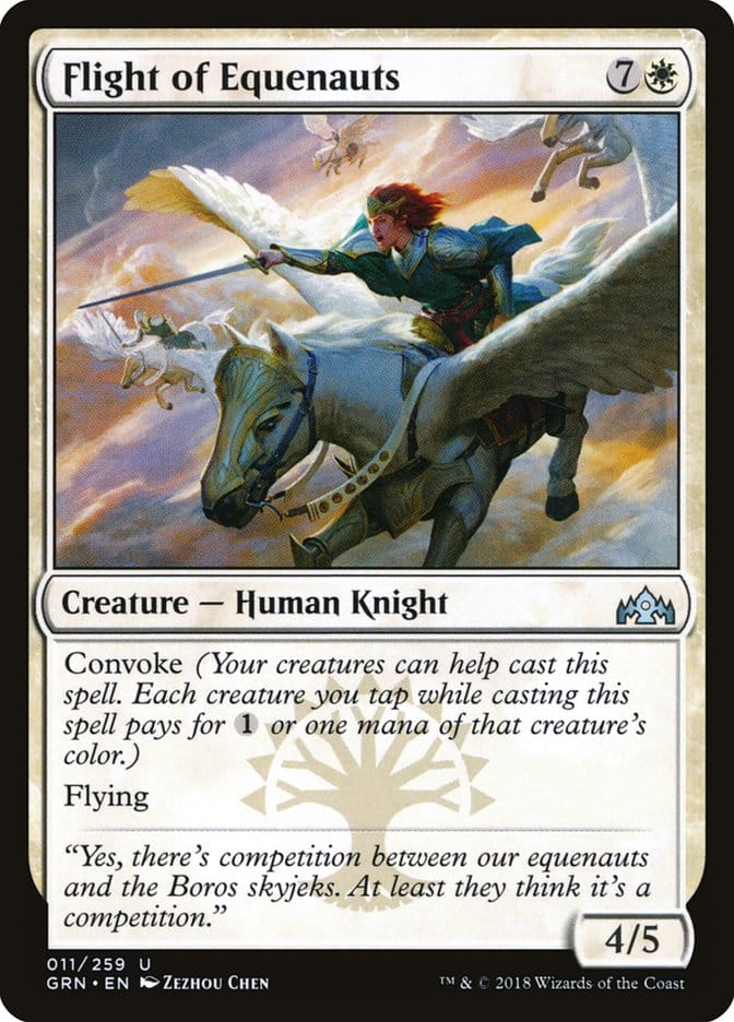 Flight of Equenauts [Guilds of Ravnica] Magic: The Gathering
