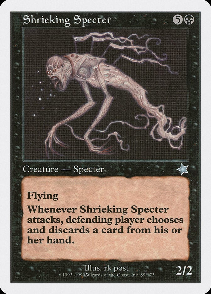 Shrieking Specter [Starter 1999] Magic: The Gathering