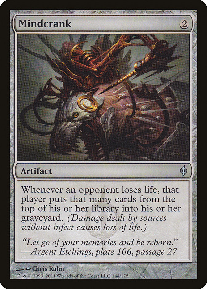 Mindcrank [New Phyrexia] Magic: The Gathering