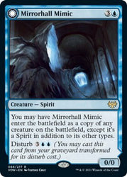 Mirrorhall Mimic // Ghastly Mimicry [Innistrad: Crimson Vow] Magic: The Gathering