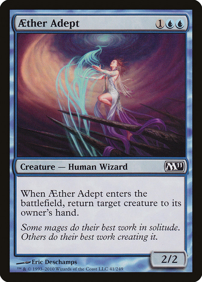 Aether Adept [Magic 2011] Magic: The Gathering