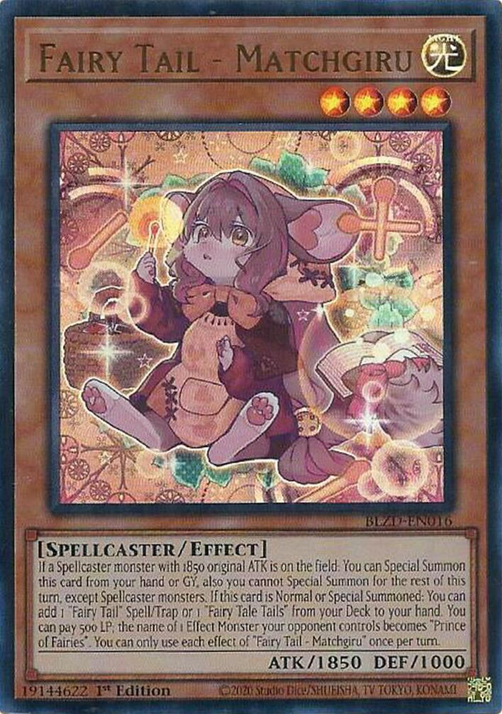 Fairy Tail - Matchgiru [BLZD-EN016] Ultra Rare - Yugioh Cards For Your TCG Needs!