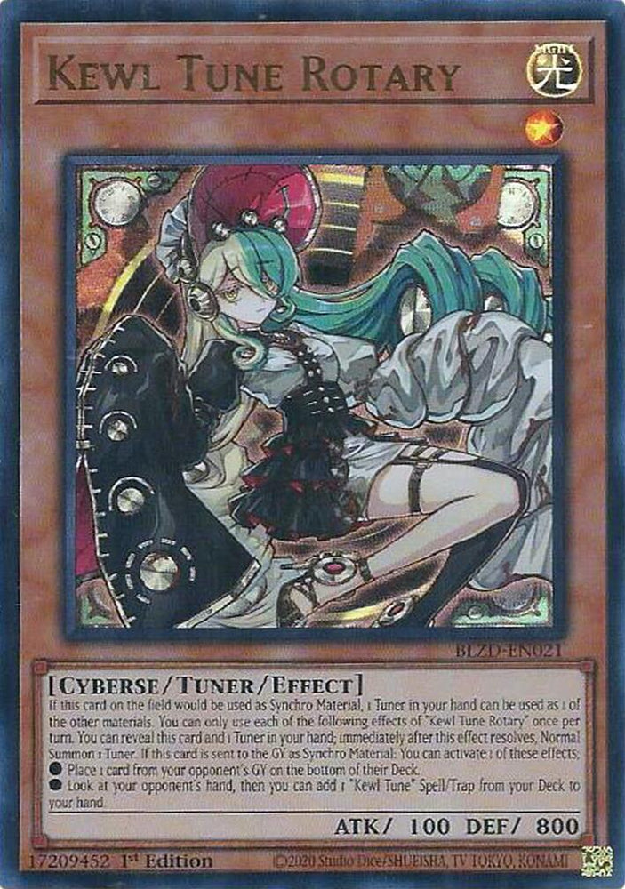 Kewl Tune Rotary [BLZD-EN021] Ultra Rare - Yugioh Cards For Your TCG Needs!