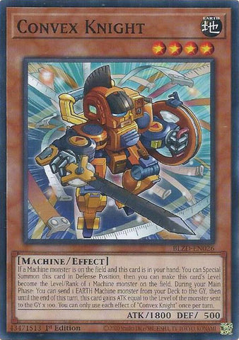 Convex Knight [BLZD-EN026] Common - Yugioh Cards For Your TCG Needs!