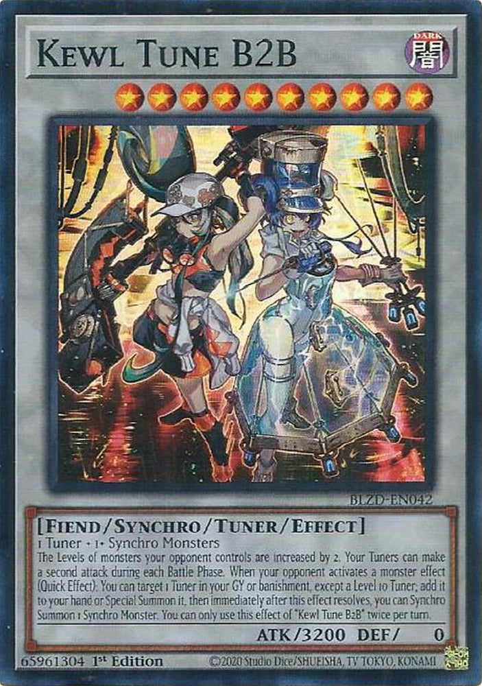 Kewl Tune B2B [BLZD-EN042] Super Rare - Yugioh Cards For Your TCG Needs!