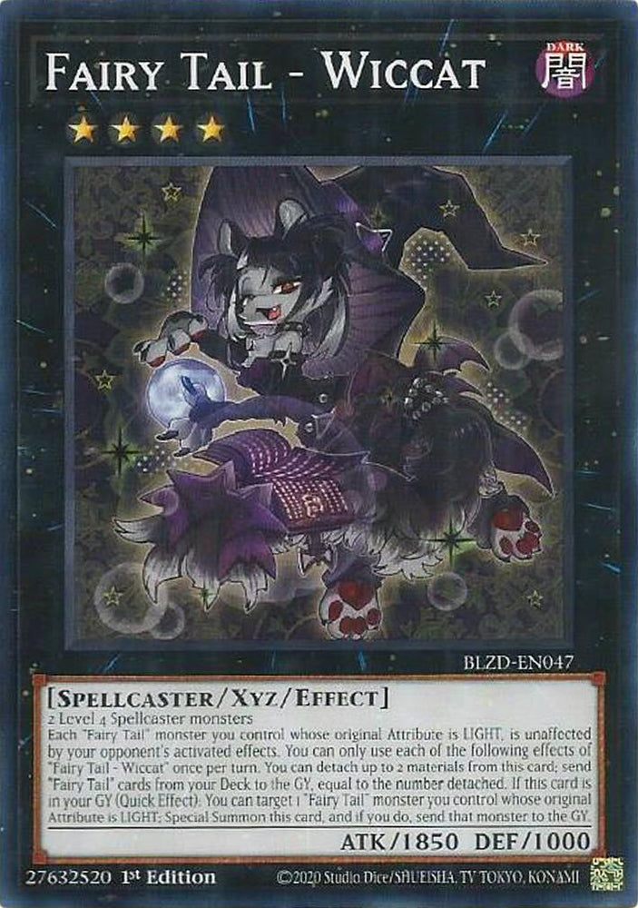 Fairy Tail - Wiccat [BLZD-EN047] Common - Yugioh Cards For Your TCG Needs!