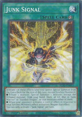 Junk Signal [BLZD-EN053] Common - Yugioh Cards For Your TCG Needs!