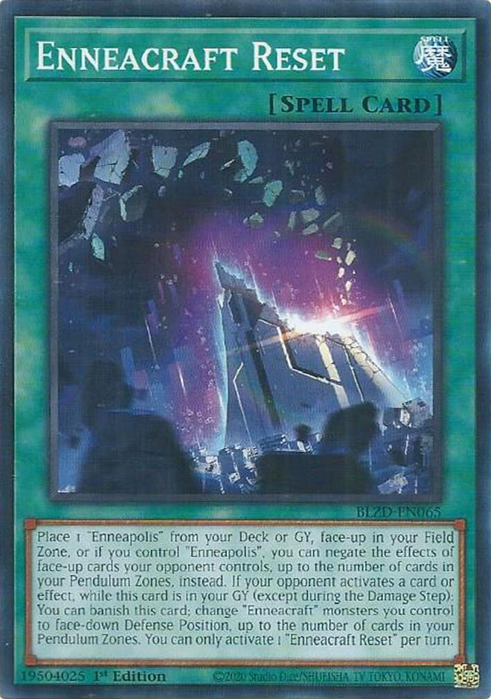 Enneacraft Reset [BLZD-EN065] Common - Yugioh Cards For Your TCG Needs!