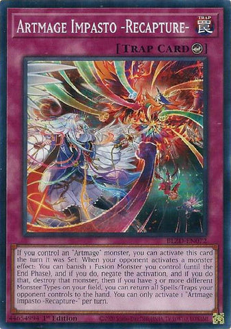 Artmage Impasto -Recapture- [BLZD-EN072] Common - Yugioh Cards For Your TCG Needs!