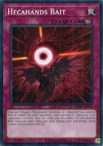 Hecahands Bait [BLZD-EN075] Common - Yugioh Cards For Your TCG Needs!