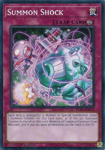 Summon Shock [BLZD-EN078] Common - Yugioh Cards For Your TCG Needs!