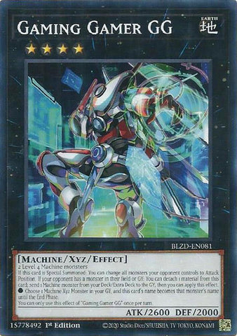 Gaming Gamer GG [BLZD-EN081] Common - Yugioh Cards For Your TCG Needs!