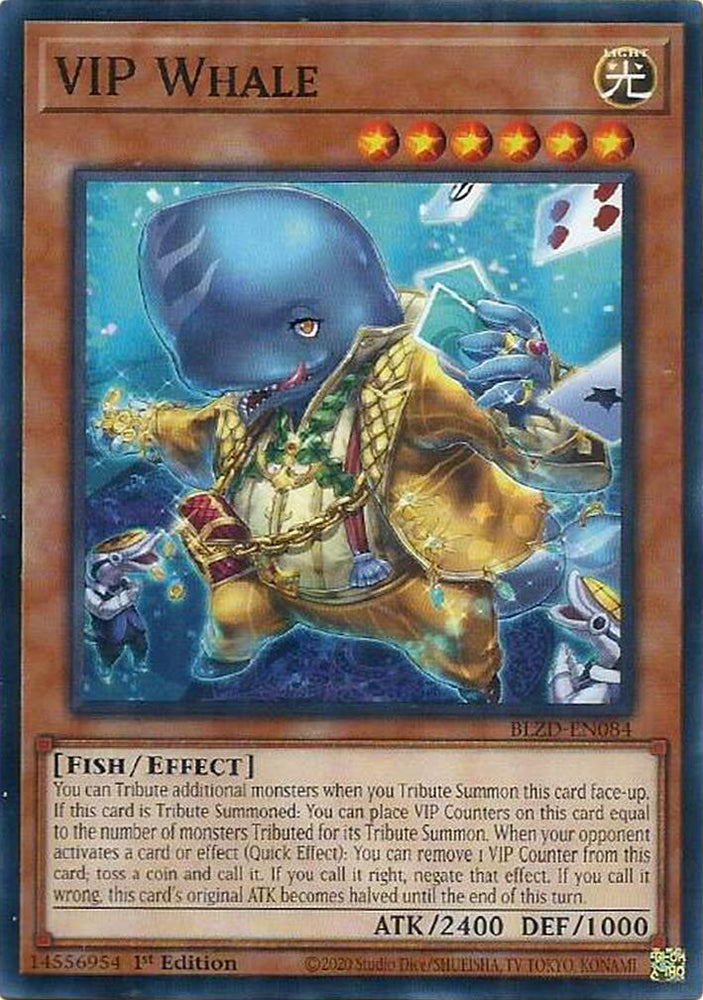 VIP Whale [BLZD-EN084] Common - Yugioh Cards For Your TCG Needs!