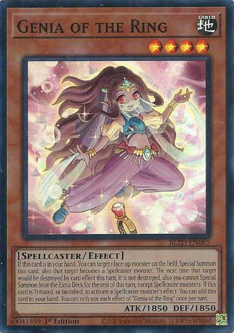 Genia of the Ring [BLZD-EN085] Super Rare - Yugioh Cards For Your TCG Needs!