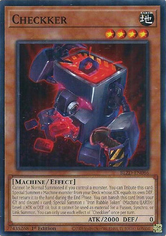Checkker [BLZD-EN086] Common - Yugioh Cards For Your TCG Needs!