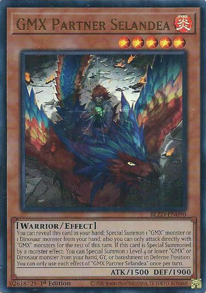 GMX Partner Selandea [BLZD-EN090] Ultra Rare - Yugioh Cards For Your TCG Needs!