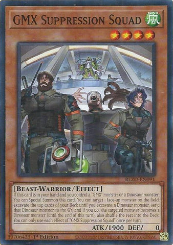 GMX Suppression Squad [BLZD-EN091] Common - Yugioh Cards For Your TCG Needs!