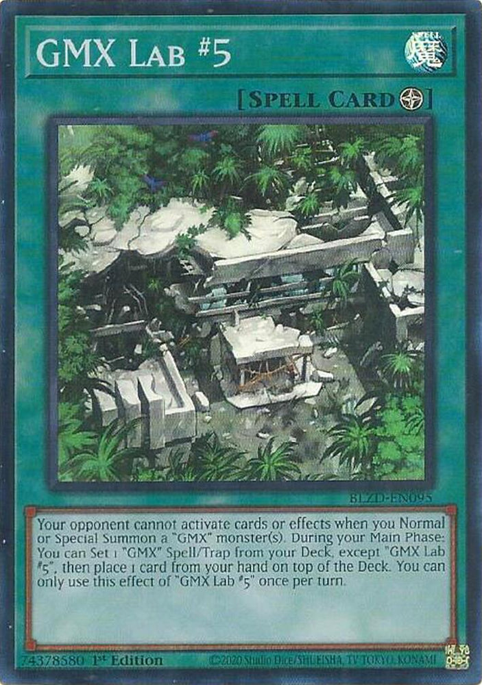 GMX Lab #5 [BLZD-EN095] Super Rare - Yugioh Cards For Your TCG Needs!