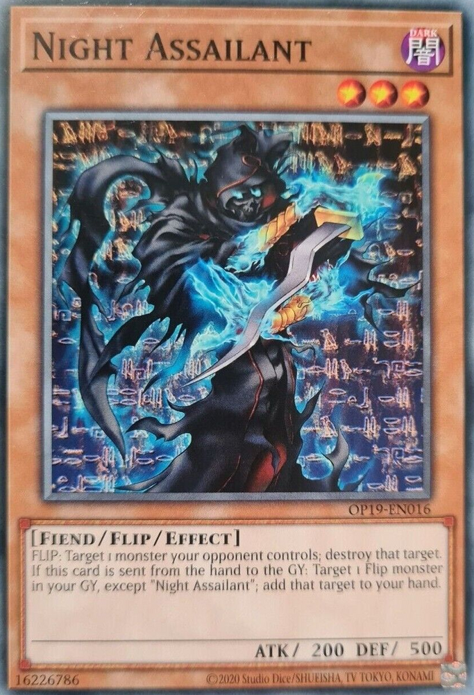 Night Assailant [OP19-EN016] Common Yu-Gi-Oh!