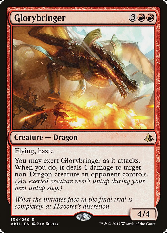 Glorybringer [Amonkhet] Magic: The Gathering