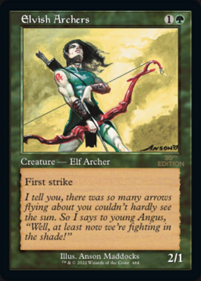 Elvish Archers (Retro) [30th Anniversary Edition] Magic: The Gathering