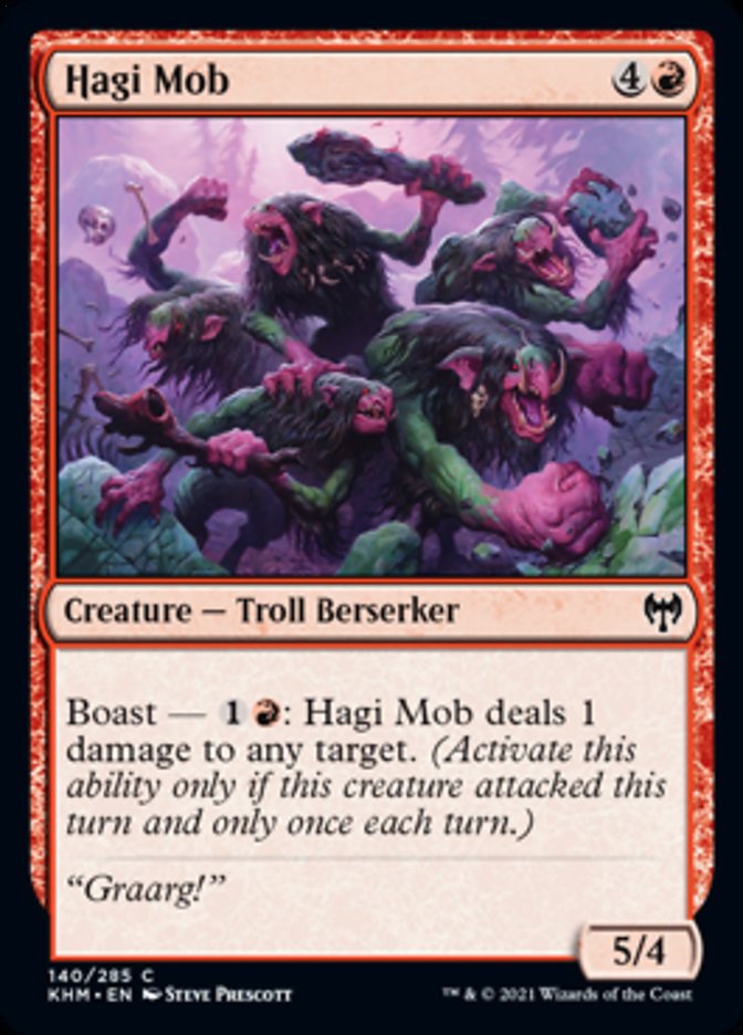 Hagi Mob [Kaldheim] Magic: The Gathering