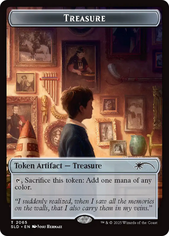 Treasure Token (2065) [Secret Lair Drop Series] Magic: The Gathering