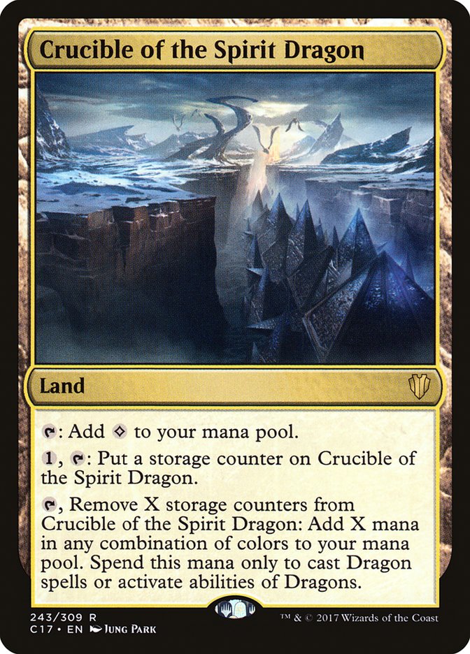 Crucible of the Spirit Dragon [Commander 2017] Magic: The Gathering