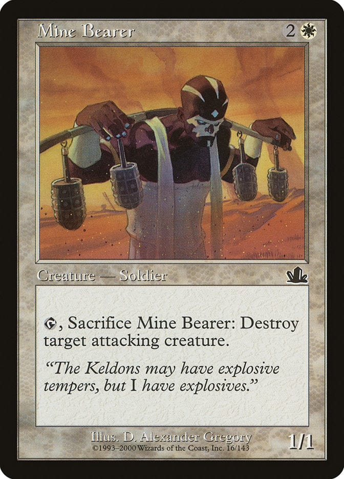 Mine Bearer [Prophecy] Magic: The Gathering