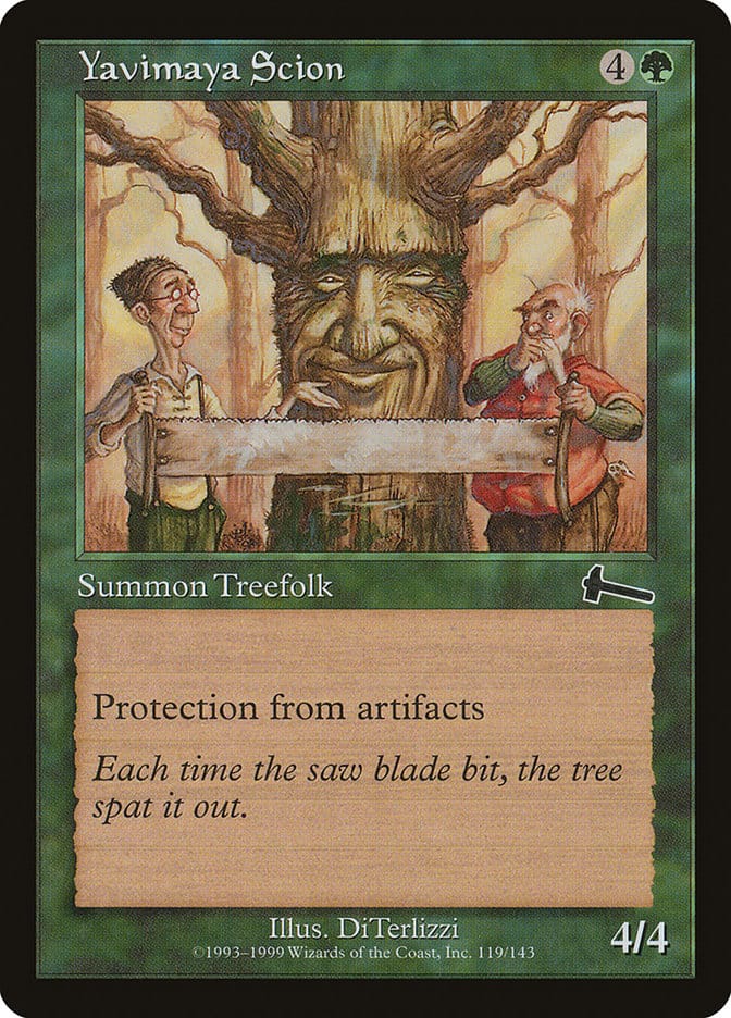 Yavimaya Scion [Urza's Legacy] Magic: The Gathering