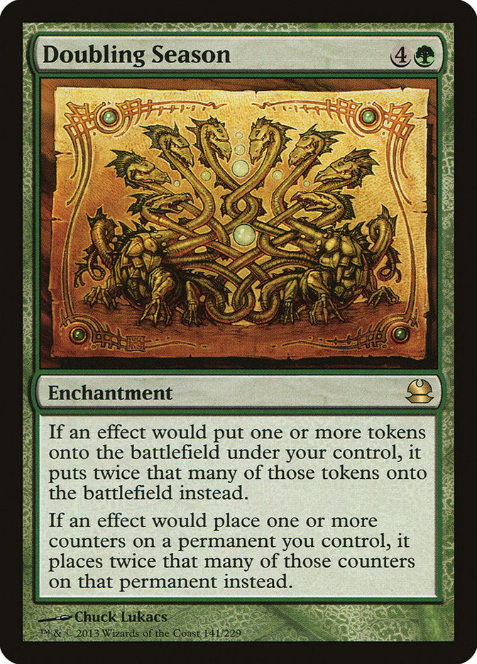 Doubling Season [Modern Masters] Magic: The Gathering