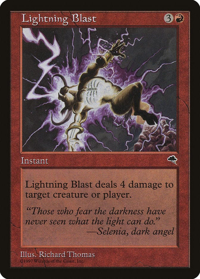 Lightning Blast [Tempest] Magic: The Gathering