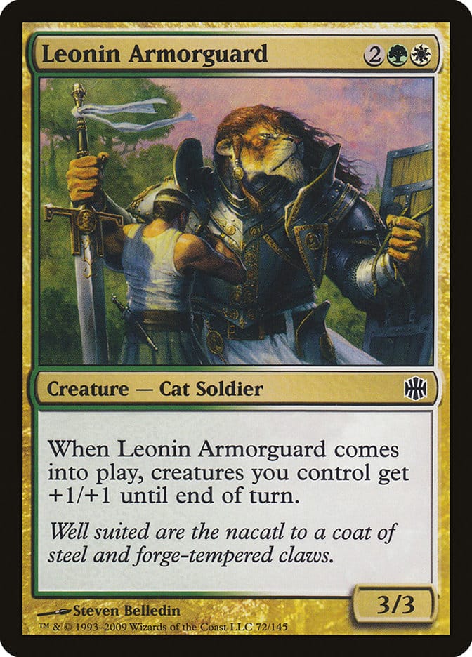 Leonin Armorguard [Alara Reborn] Magic: The Gathering