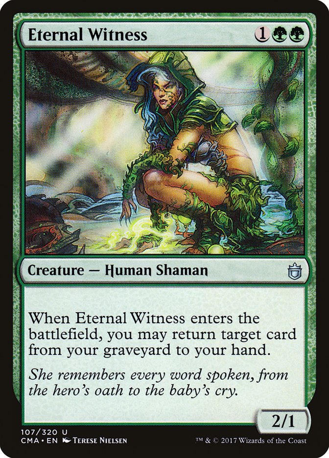 Eternal Witness [Commander Anthology] Magic: The Gathering