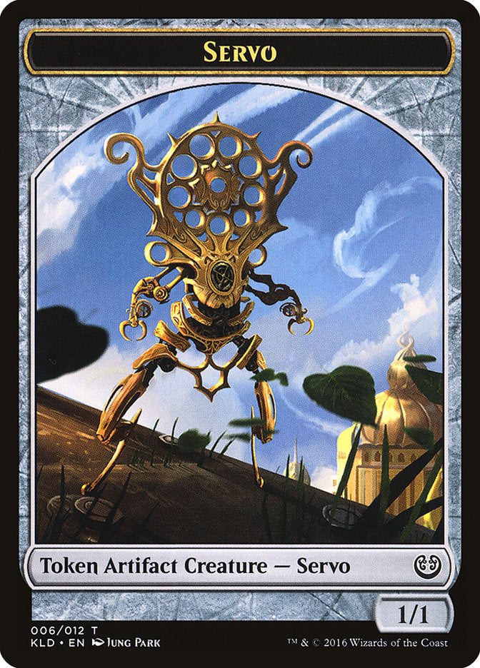 Servo Token (006/012) [Kaladesh Tokens] Magic: The Gathering